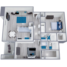 Unit 2600-1206 2600-1701 floor plan